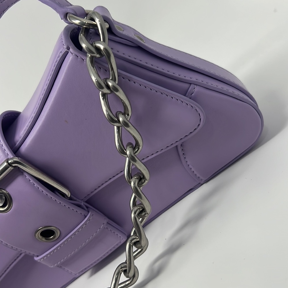 Balenciaga Lindsay Shoulder bag Lavender - Picture 16 of 17